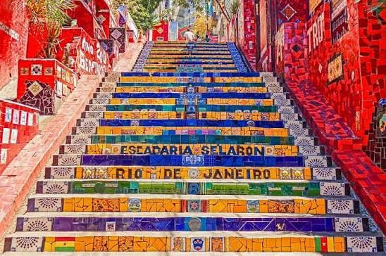 Catedral Metropolitana e Escadaria Selarón